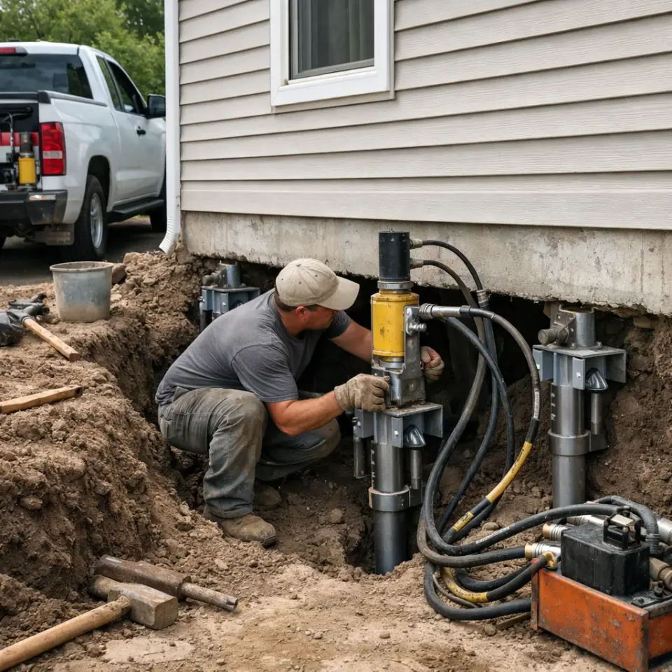 foundation repair in Gordo, AL