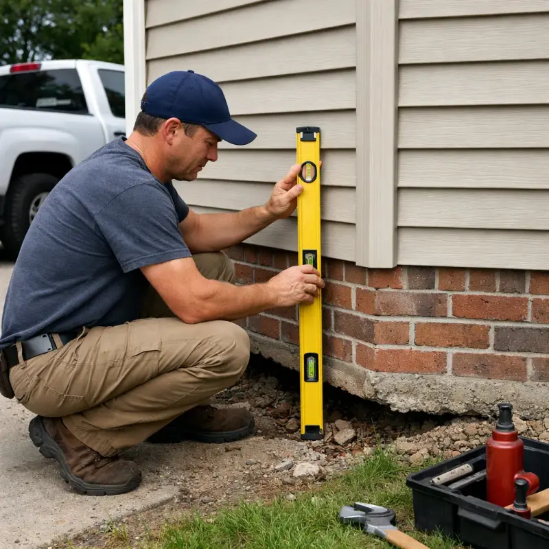 Foundation Settling Repair Tuscaloosa